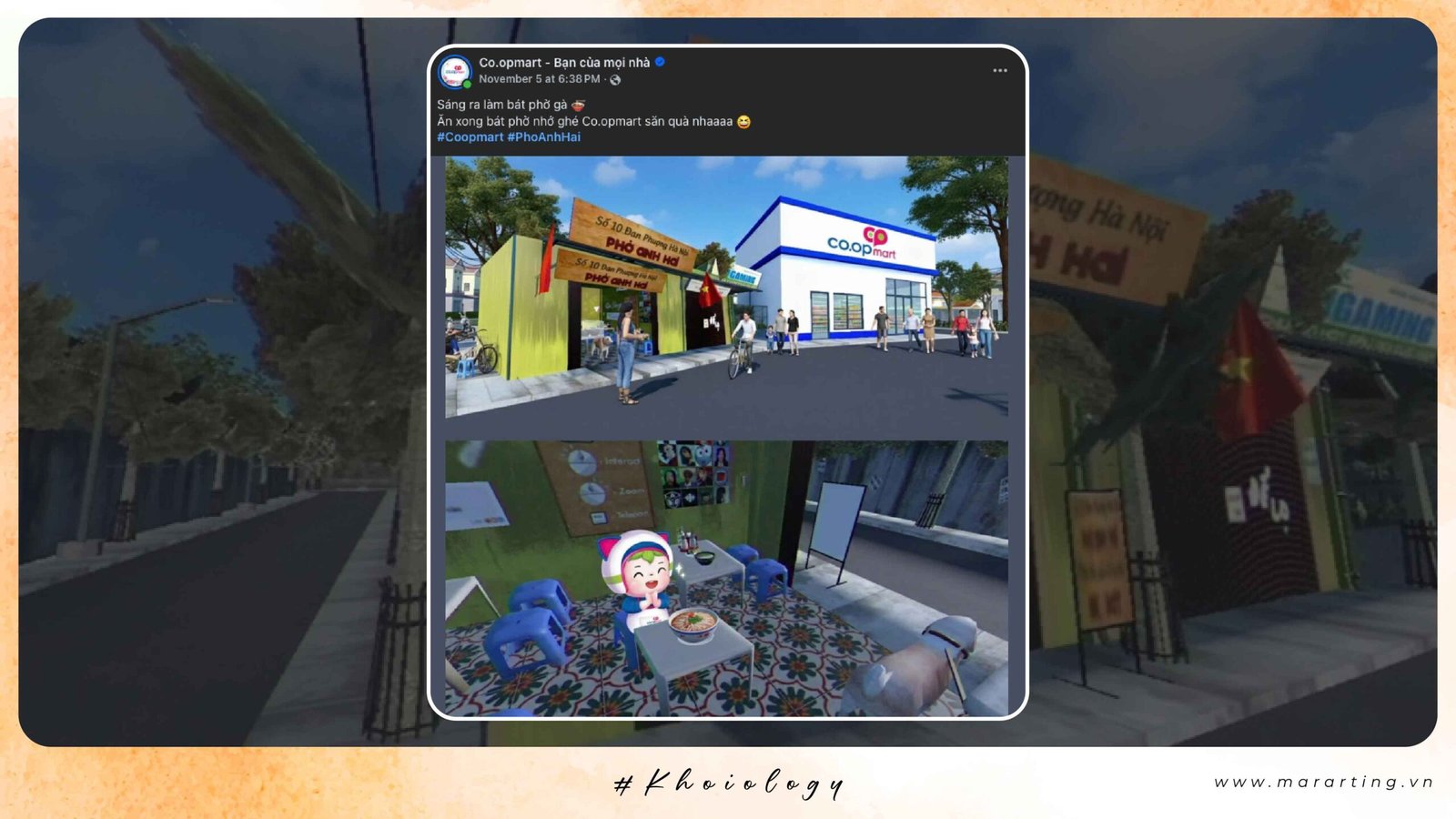 “Want to cook delicious pho like Anh Hai? Go to Coopmart and buy… (except Cau Vang is missing)”